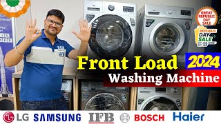 Top 5 Best Front Load Washing Machine in India 2024 ⚡ Best Front Load Washing Machine 2024