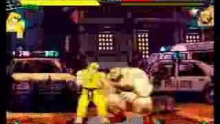 Marvel Super Heroes vs Street Fighter gameplay 1