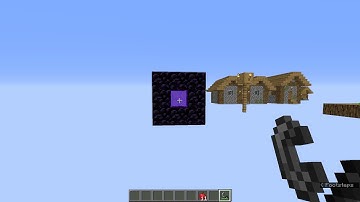 How to create a 1x1 Nether portal