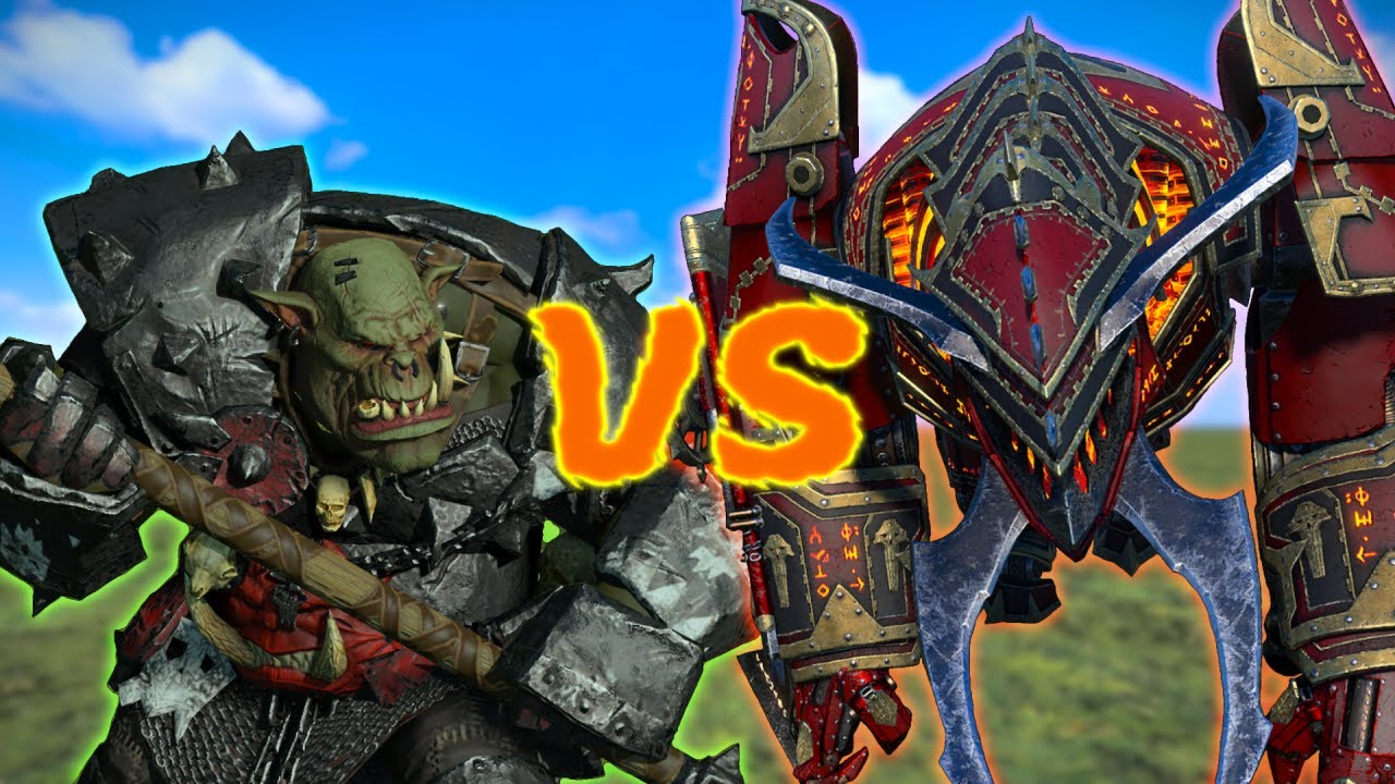 Grimgor Vs K'daai Destroyer