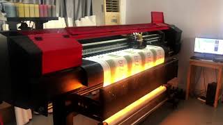 昇華転写・縫製工場（昇華転写印刷の工程）