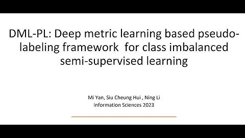 [DBALab Seminar] - Pseudo-labeling framework for class imbalanced semi-supervised learning