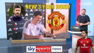 Harry Maguire Has Signed A New Contract That Will Extend His Stay With Man United Until June 2027
