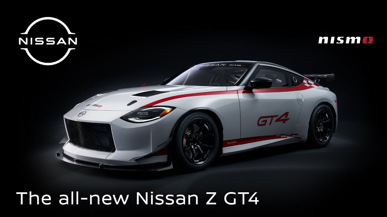 The all-new Nissan Z GT4 race car