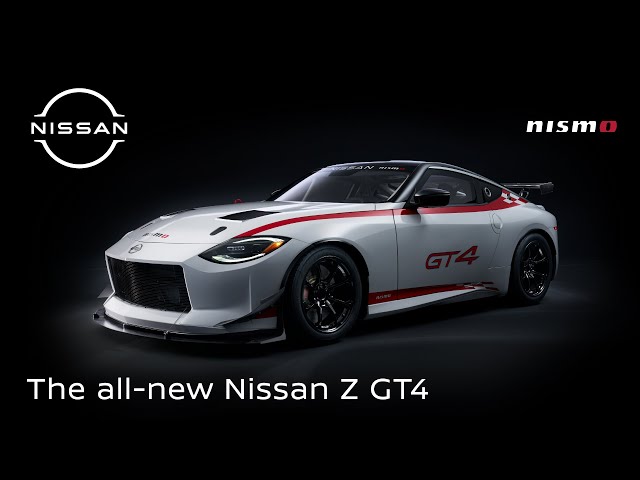 The all-new Nissan Z GT4 race car