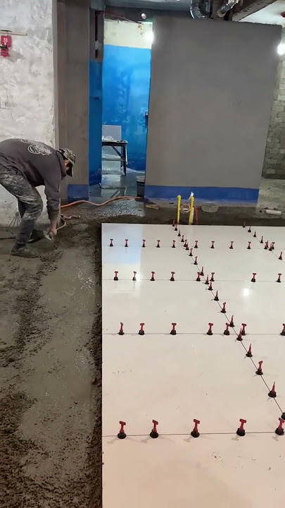 Tile installation P7977#shorts