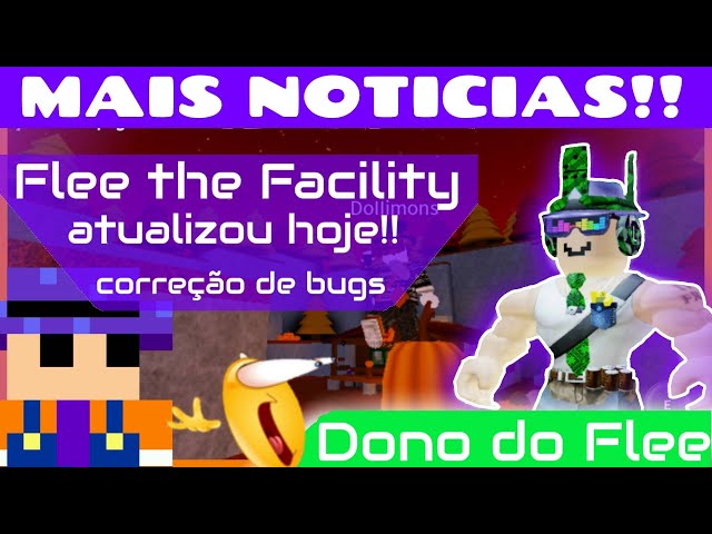 NOVA ATUALIZAÇÃO NO MARRETÃO (Adeus Fera na Vent) - FLEE THE FACILITY