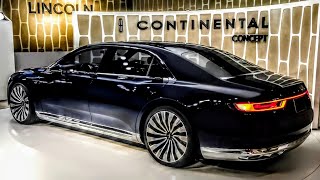 2024 Lincoln Continental Luxury Concept Future Exterior And Interior First Look In Details