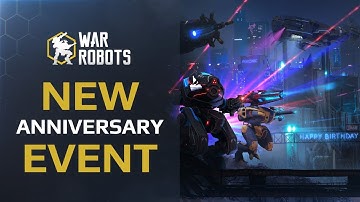 War Robots ANNIVERSARY EVENT guide 🔥 SKIRMISH game mode, event tasks, prizes! Check it out!