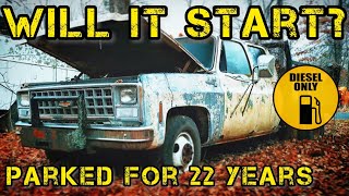 ABANDONED In The Woods For 22 Years WLL IT START? 6.2 Diesel Squarebody