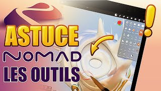 DEBUTE LA 3D AVEC NOMAD SCULPT - RECAP DES OUTILS