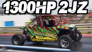 1300HP 2JZ RZR (SXS Drag Racing) + Turbo 8CYL Polaris 