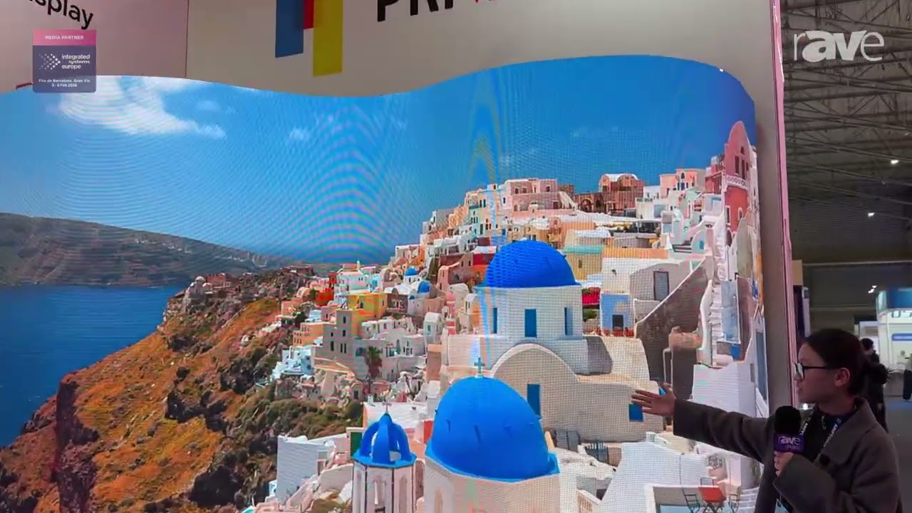 ISE 2026: Priva LED Showcases RX Series Flexible LED Screen