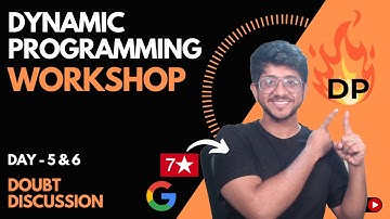 Iterative DP and Optimisation Doubts | Day 5 Doubt Session | Dynamic Programming  | Vivek Gupta