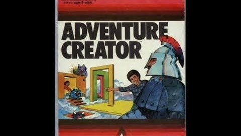 Adventure Creator by Spinnaker (Atari 400/800) - gameplay