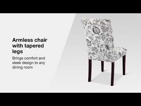 avington print accent dining chair