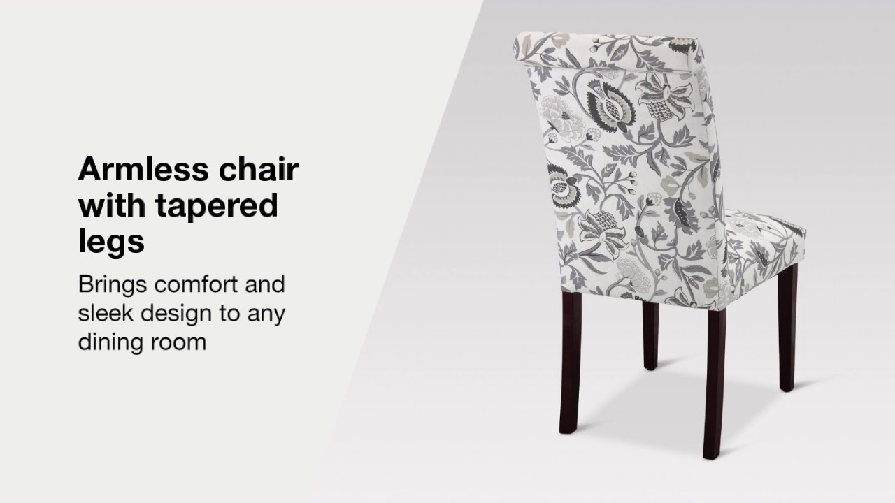 avington print accent dining chair