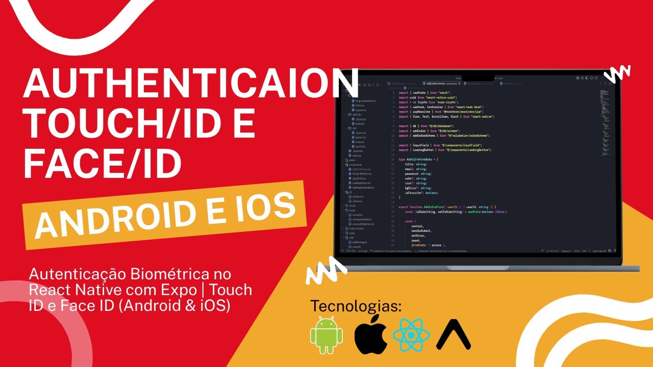 Autenticação Biométrica no React Native com Expo | Touch ID e Face ID ...