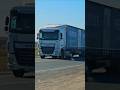 Man и Daf с одинаковыми полуприцепами
