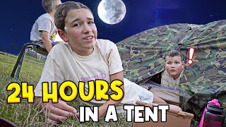 Last To SURVIVE OVERNIGHT In A TENT!! | JKREW