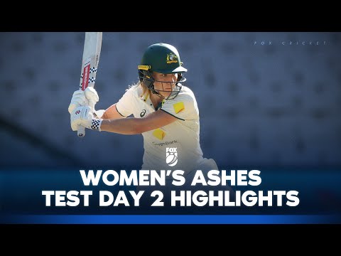 Australia vs England: Women’s Ashes Test - Day 2 Highlights I 31/01/25 I Fox Cricket