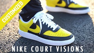 ●How to● Customize NIKE Court Visions