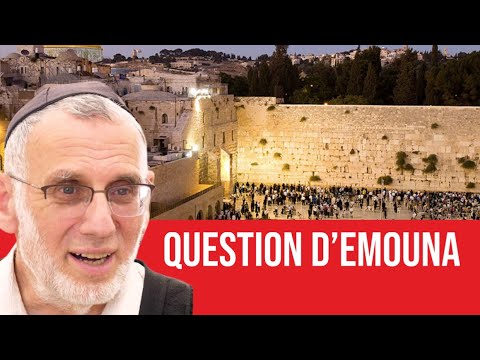 RAV BOTSCHKO - Question de foi : Le 7ème principe de Foi du Rambam