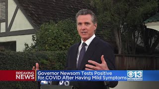 Gov. Newsom tests positive for COVID-19