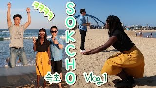 Sokcho, South Korea 속초 Vlog Part 1 - Beach Adventures
