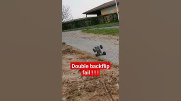 DOUBLE BACKFLIP FAIL #fail #arrma #outcast #viral #fun
