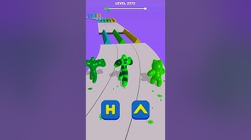 Blob Shifter 3D ALL GREEN Gameplay #shorts #games