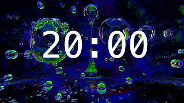 20 Minute Timer | Calming Music | Abstract 2025