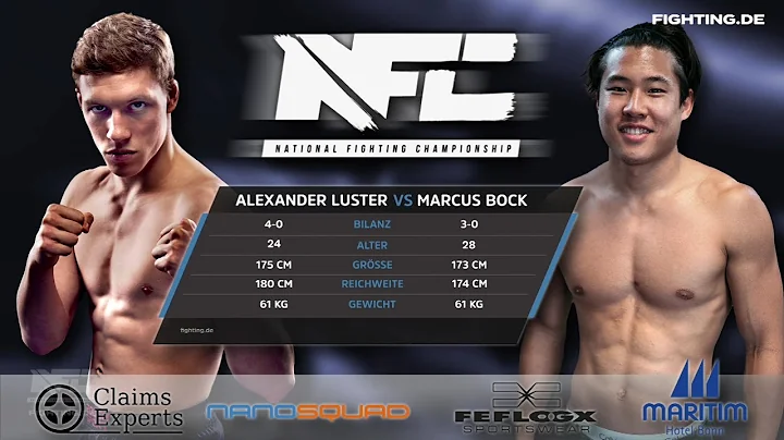 HEFTIGE SCHLACHT:  Bock vs Luster - NFC 3 - FIGHTING