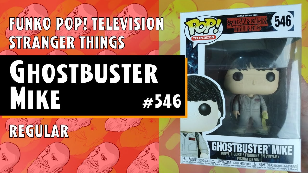 Funko Pop Television: Stranger Things - Ghostbuster Mike - 