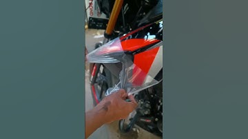 Tvs Apache RTR160 PPF Lamination 3layer | Apache full body sticker #shorts #video #viral #subscribe