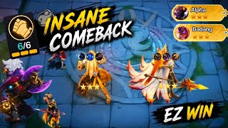 6 bruiser = free win? Watch this! Lengdary hero Badang n alpha 3🌟| using commander cyclops mcgg 