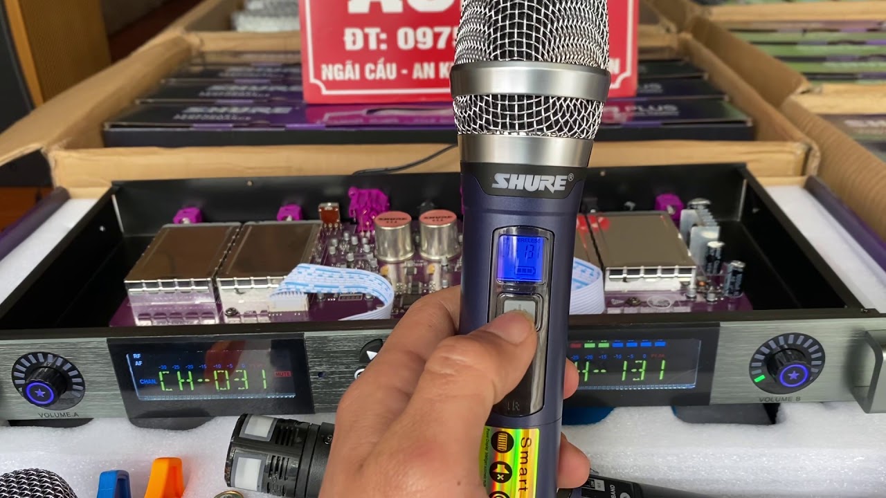 Mic shure UGX23 plus, Có Hàng ( giá 1tr900k bao ship toàn quốc)