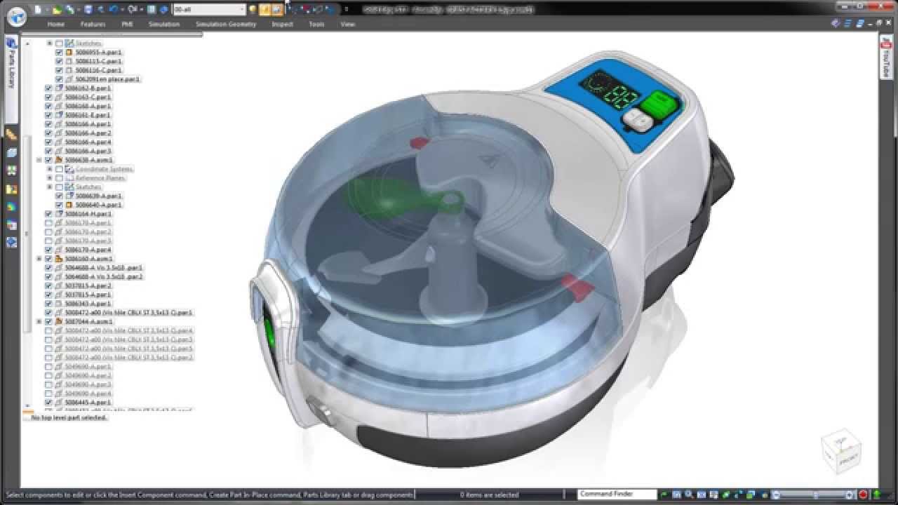 Erstellen von komplexen Freiformflächen mit Solid Edge