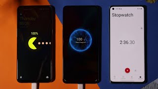 Ultimate 65W CHARGING TEST - OnePlus Nord 2×PAC-MAN vs Onelpus 9 -  FASTEST CHARGING Phone of 2021