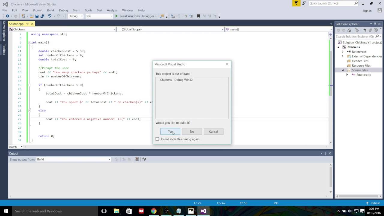 C++ If/else and While Statements - YouTube
