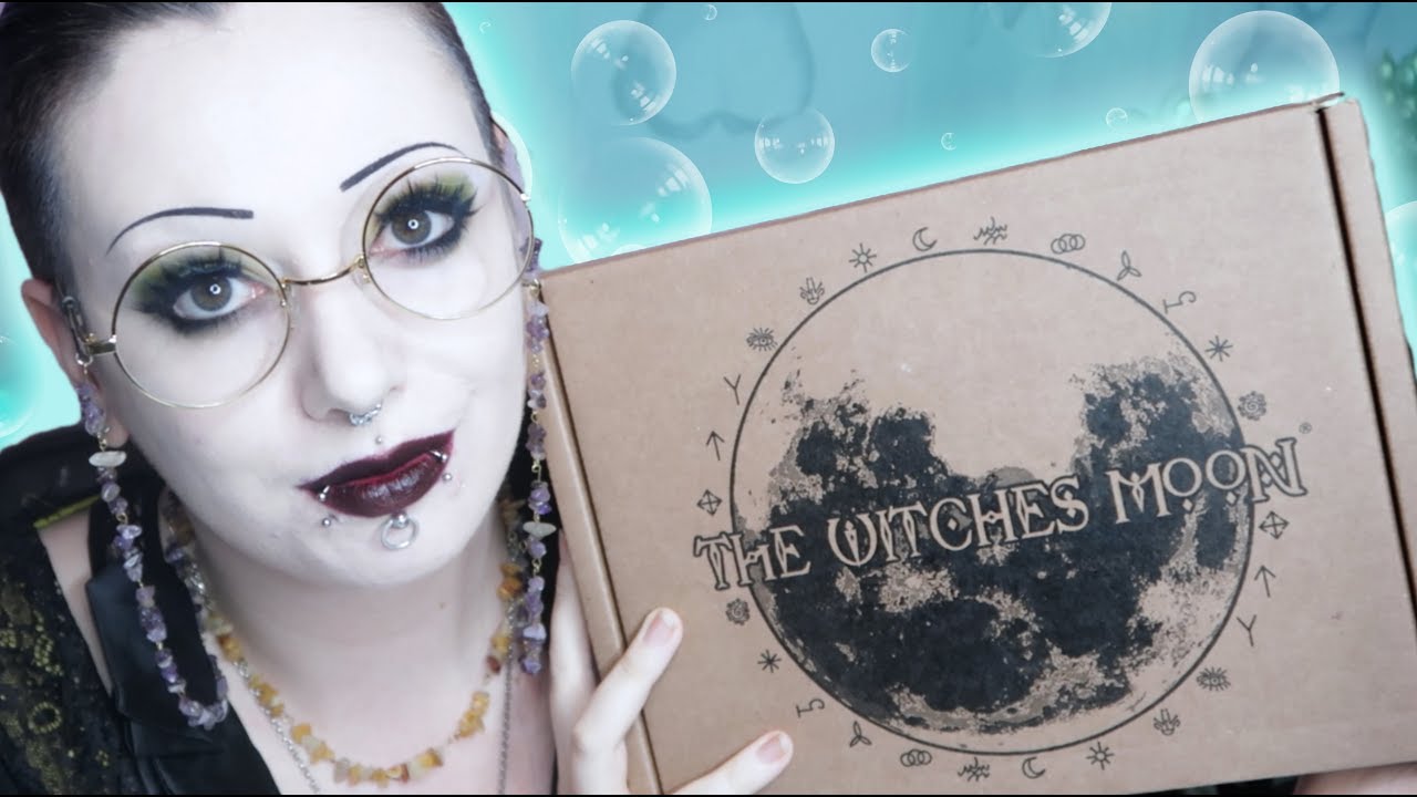 The Witches Moon Unboxing #20 - Witchy Subscription Box! | Toxic Tears