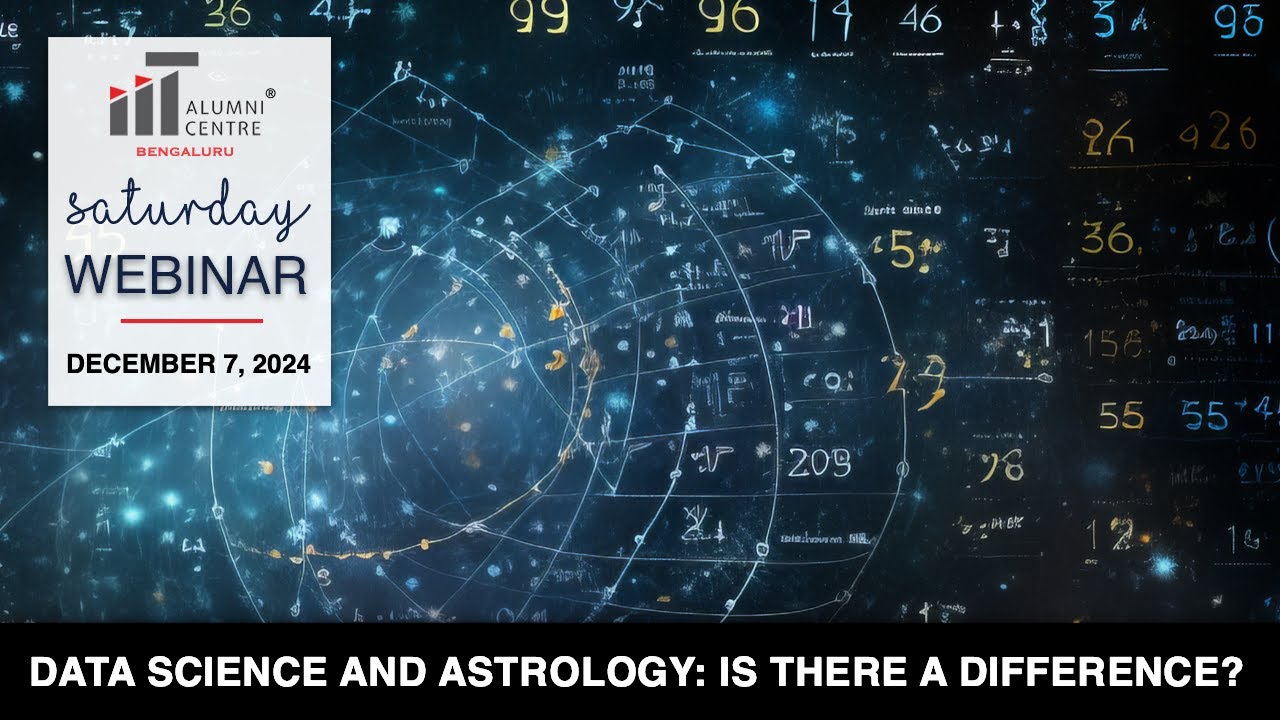 Data Science and Astrology: Is there a Difference? - An IITACB Webinar ...