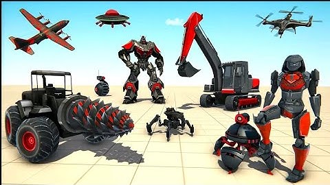 Mech Robot Transforming game 3d