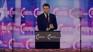 Charlie Kirk Intro to Trump - Turning Point Action - AmFest 2024