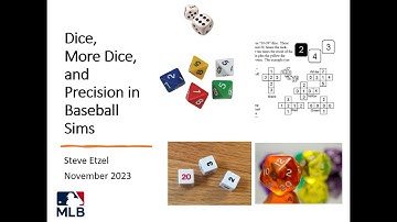 Dice, More Dice, and Precision in Baseball Sims