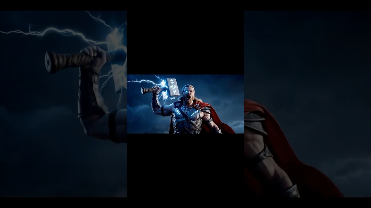 Thor’s Legendary Mjölnir Entrance ⚡🛡️