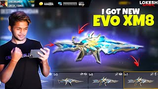 I Got New Destiny Evo XM8 Skin🤯 Max Level 7 First XM8 Evo Gun Garena Free Fire