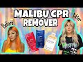 REMOVING MY SPLIT HAIR TO BLONDE (Malibu CPR + olaplex)