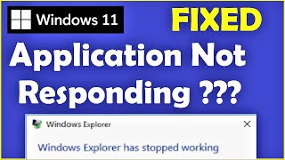 Application Not Responding Windows 11 [ How to Fix ] App Hanging ??? screenshot 3