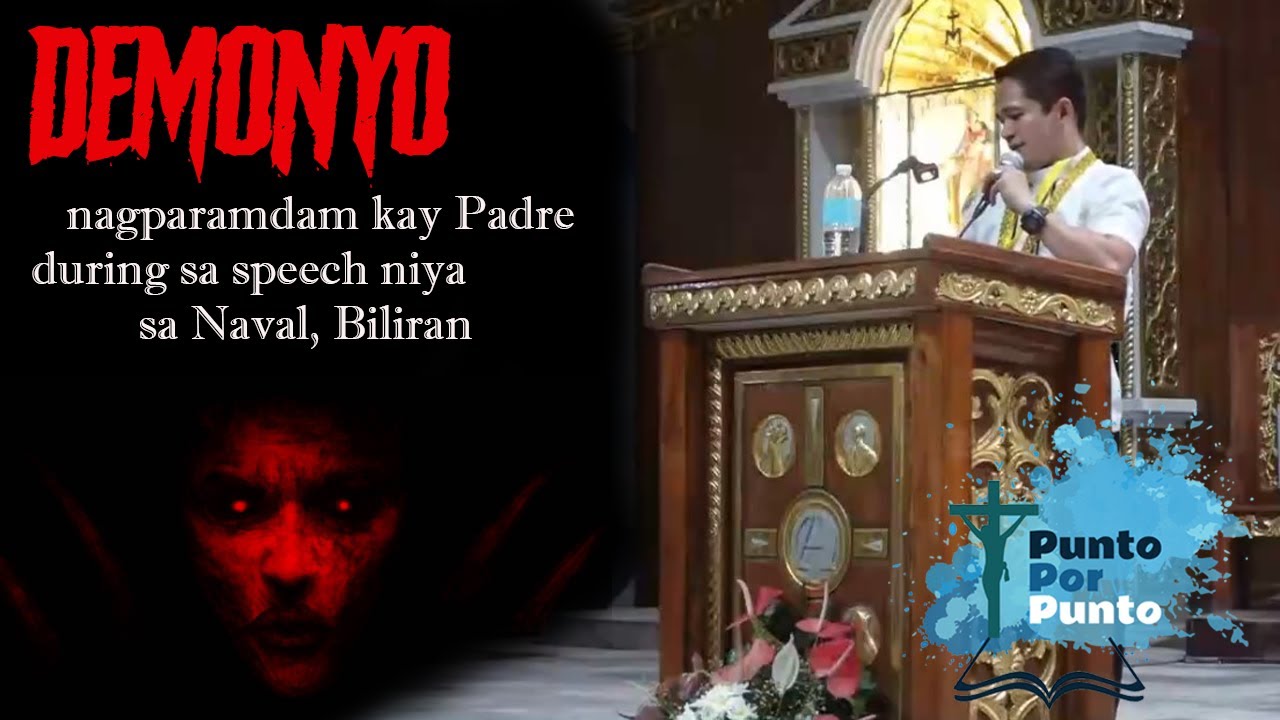 Demonyo nagparamdam kay Father Darwin during speech sa Biliran